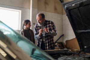family car repair time